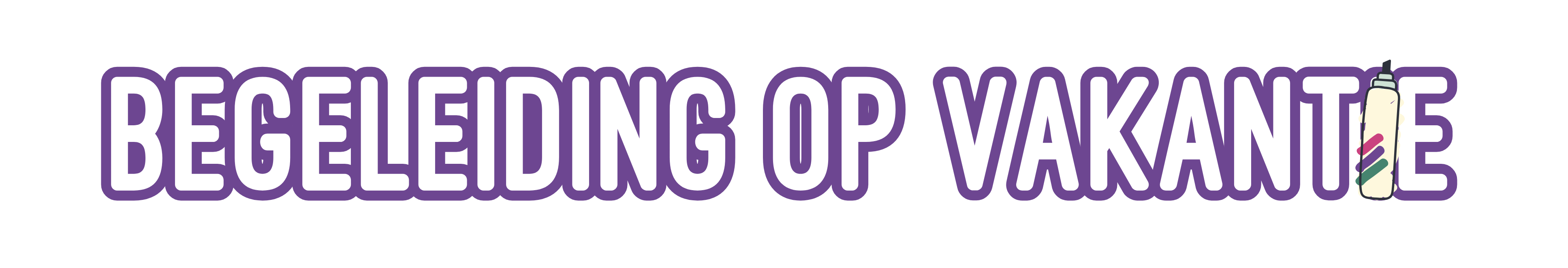 Begeleiding op vakantie